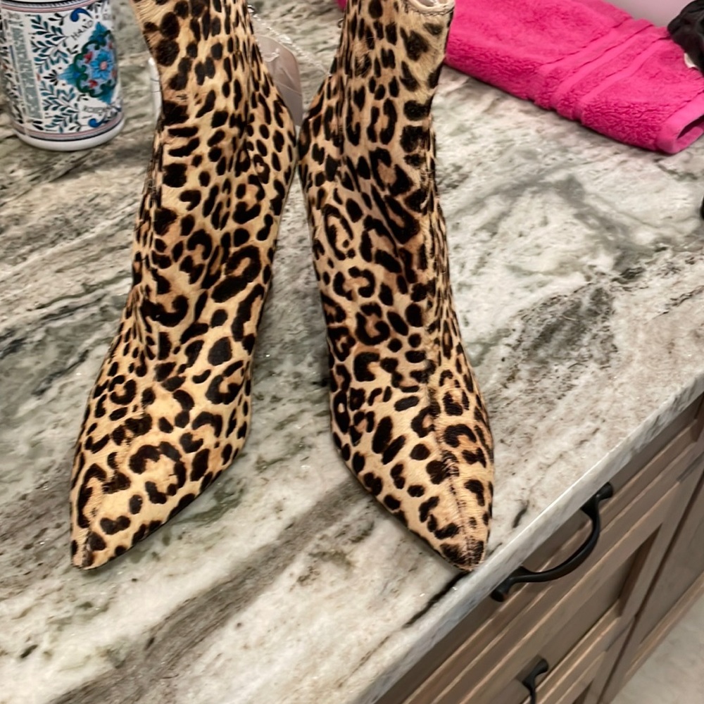 Calf hair bootie! New!